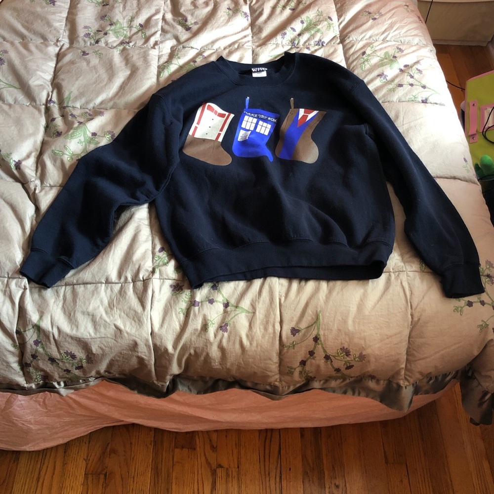One of a kind Doctor Who Christmas sweater